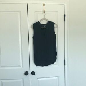 Vince Black Sleeveless Blouse